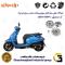 فولی (پولی) جلو کامل (کلاچ استارت) موتورسیکلت کد 0044 مناسب برای اس وای ام فیدل 4 SYM FIDDLE IV دینو موتور