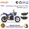 لنت دیسکی ترمز عقب موتور سیکلت  کد 1052 مناسب  برای دینو لئوپارد (قدیم)