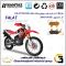 پک اقتصادی لنت ترمز جلو و عقب موتور سیکلت کد SC0824009010 مناسب برای تریل فلات سی آر اف 200 FALAT CRF 200