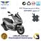 لنت دیسکی ترمز عقب موتور سیکلت  کد 1009 مناسب برای همراه پی سی ایکس HAMRAH PCX 170 (طرح PCX) همراه سیکلت جهان