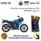 روغن موتور کاسپین جیرو کد 929443 CASPIAN 20W50 JASO MA SG 3X ACTION یک لیتری مناسب برای آپاچی 160 TVS APACHE