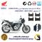 پک اقتصادی لنت ترمز جلو و عقب موتور سیکلت  کد 1055084084 مناسب برای هوندا سی بی HONDA CB 400