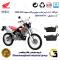 لنت دیسکی ترمز عقب موتور سیکلت  کد 1037  مناسب برای تریل  هوندا HONDA CRM 250