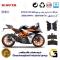پک اقتصادی لنت ترمز جلو و عقب موتور سیکلت  کد 1134179 مناسب برای کی تی ام آر سی 390 KTM RC 390 ABS کویرموتور
