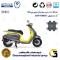 پک اقتصادی لنت ترمز جلو و عقب موتور سیکلت  کد 1009018 مناسب برای ایتال موتو نویا ITAL MOTO NEVIA 150 (طرح وسپا)توسن موتر