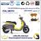 لنت دیسکی ترمز عقب موتور سیکلت کد SC0824009 مناسب برای ایتال موتو نویا ITAL MOTO NEVIA 150 (طرح وسپا) توسن موتور