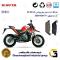 پک اقتصادی لنت ترمز جلو و عقب موتور سیکلت  کد 1055015 مناسب برای زونتس زد 2 200 یو1 ZONTES Z2 200 U1 کویر موتور