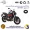 کاسه نمد پشت شفت واتر پمپ موتورسیکلت کد 112225 مناسب برای بنلی 250 (300) جفت سیلندر BENELLI 250S نیکران موتور