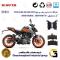 پک اقتصادی لنت ترمز جلو و عقب موتور سیکلت  کد 1134179 مناسب برای کی تی ام دوک 200 KTM DUKE 200 ABS 2023 کویر موتور