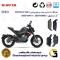 پک اقتصادی لنت ترمز جلو و عقب موتور سیکلت  کد 1055015 مناسب برای زونتس زد 2 200 یو ZONTES Z2 200 U کویر موتور