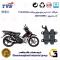 لنت دیسکی ترمز جلو موتورسیکلت کد 1009 مناسب برای تی وی اس راکز TVS ROCKZ 125 نیروموتور 