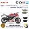 پک اقتصادی لنت ترمز جلو و عقب موتور سیکلت  کد 1176346 مناسب برای کیو جی 250 ریس   KAVIR QJ MOTOR SRK 249RR کویرموتور