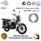 پک دو عددی لنت ترمز کاسه ای جلو و عقب موتور سیکلت  کد 1666666 مناسب برای کی وی سیتی 150 KEEWAY CITY نیکران موتور
