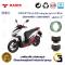 پک اقتصادی لنت ترمز جلو و عقب موتور سیکلت کد 1666012 مناسب برای کبیر کلیک آپ KABIR CLICK UP 150 (طرح کلیک) کبیر موتور