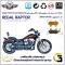 لنت دیسکی ترمز عقب موتور سیکلت کد SC0824009 مناسب برای رگال رپتور دیتونا 250 REGAL RAPTOR DAYTONA 249 