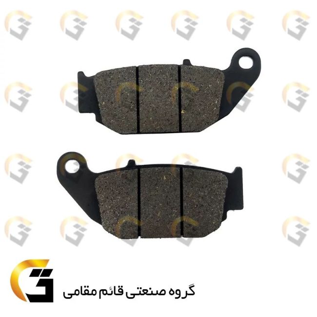 لنت دیسکی ترمز عقب موتور سیکلت  کد 1052 مناسب برای مگلی MEGELLI 200 کویرموتور