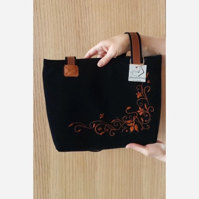 کیف مجلسی (شانه ای) گلدوزی شده بادست 